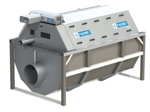 Filtro a tamburo serie 160, con vasca inox