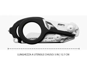 lunghezza leatherman raptor