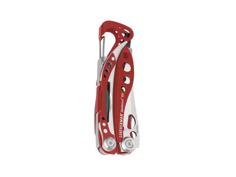 pinza multiuso leatherman rosso chiuso