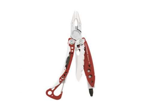 pinza multiuso leatherman skeletool rx rosso