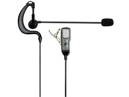 Microfono con auricolare Pneumatico MA31L dotato di PTT/VOX selezionabile