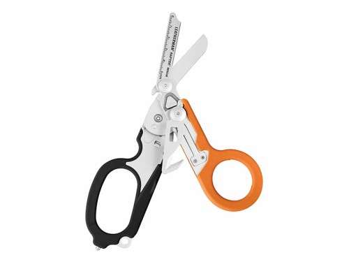 forbici raptor leatherman black orange
